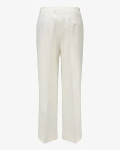 Domenica Hose aus Leinen-Mix