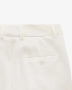 Domenica Hose aus Leinen-Mix