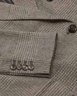 Doppelreiher-Blazer aus Baumwoll-Mix