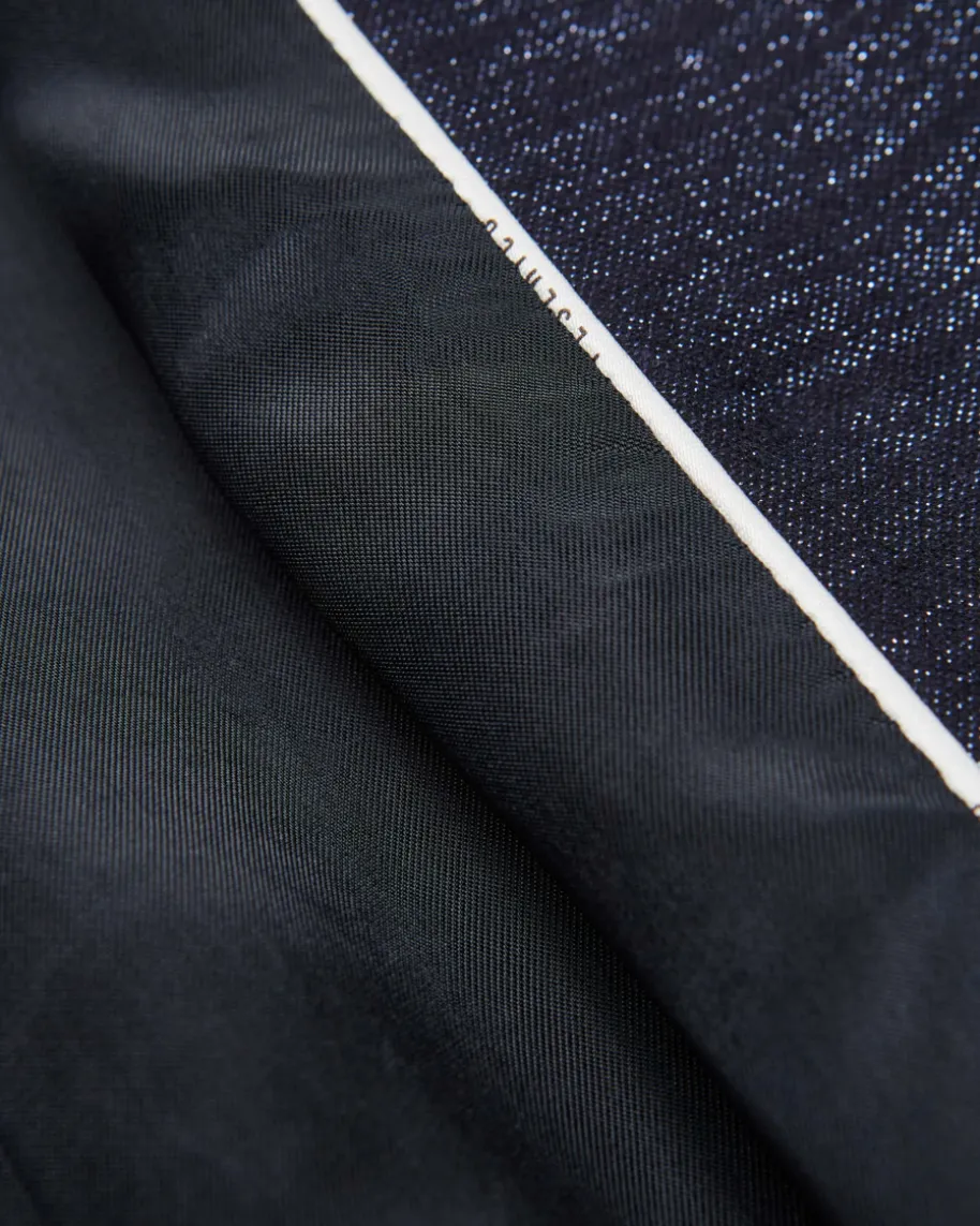 Doppelreiher-Blazer aus Schurwoll-Mix