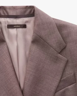 Doppelreiher-Blazer aus Schurwolle