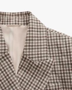 Doppelreiher-Blazer aus Schurwolle