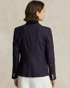 Doppelreiher-Blazer aus Woll-Mix