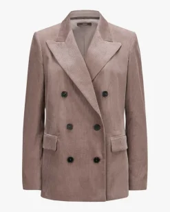 Doppelreiher-Cordblazer aus Baumwolle