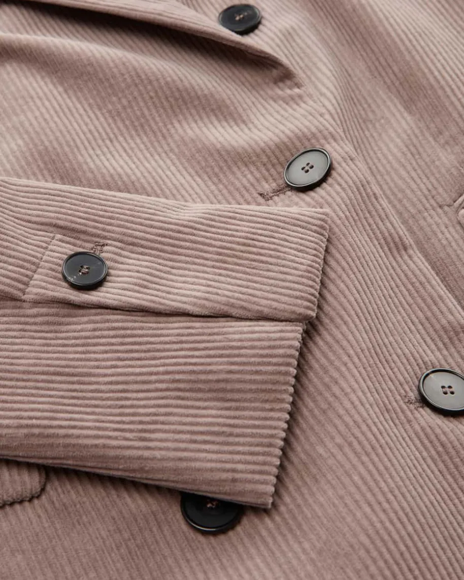 Doppelreiher-Cordblazer aus Baumwolle