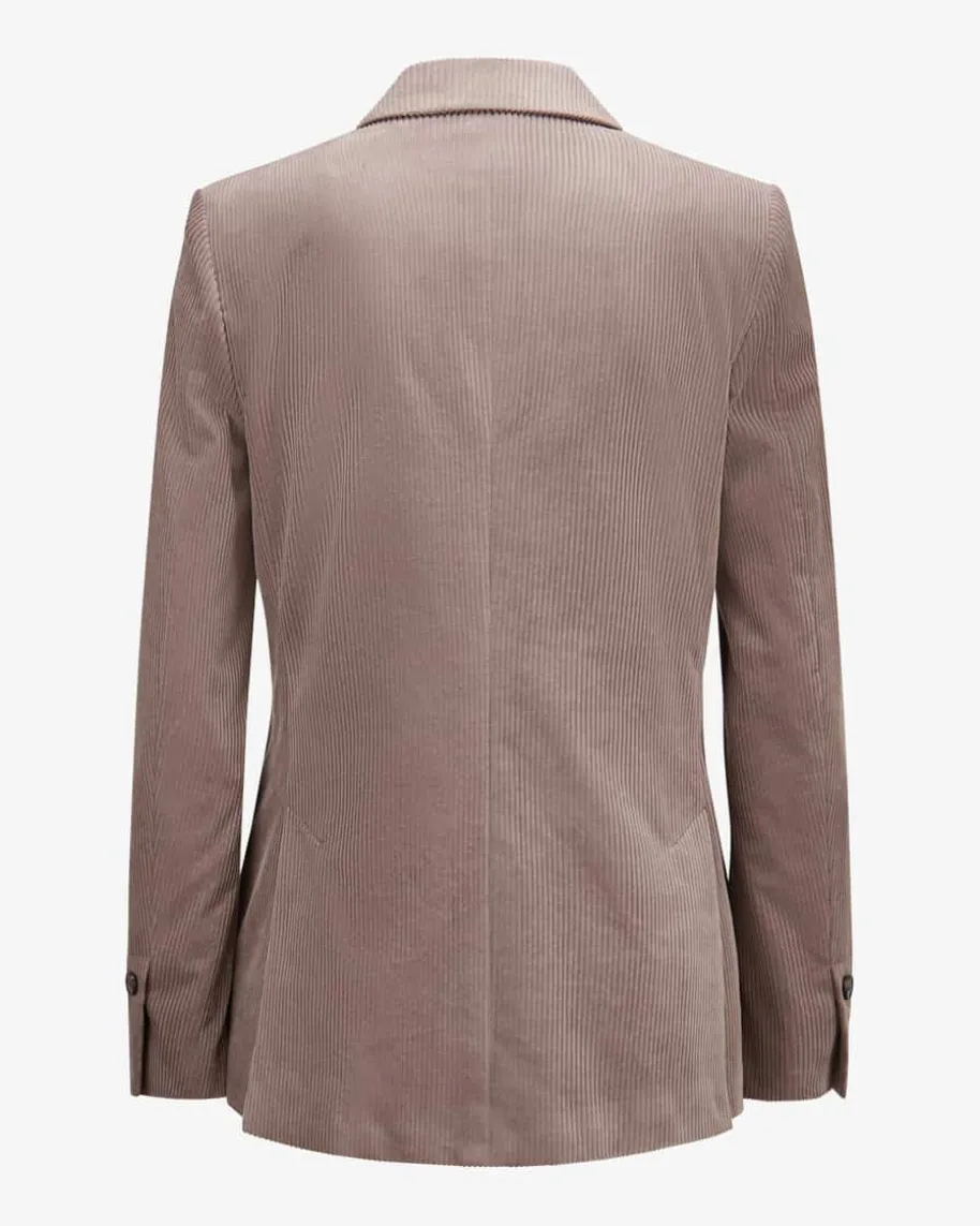 Doppelreiher-Cordblazer aus Baumwolle