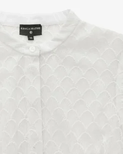 Emma Dirndlbluse Semi-transparent