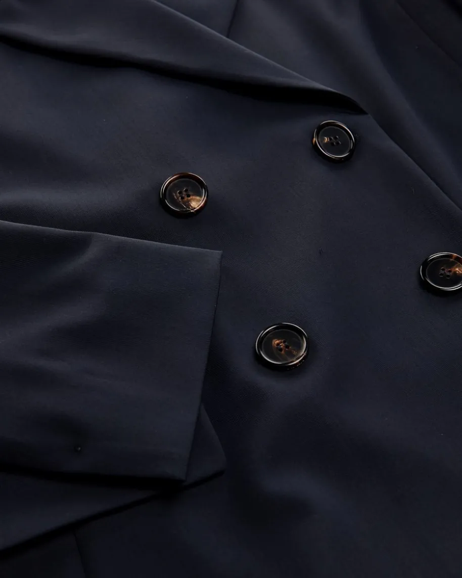 Ester Doppelreiher-Blazer aus Schurwolle