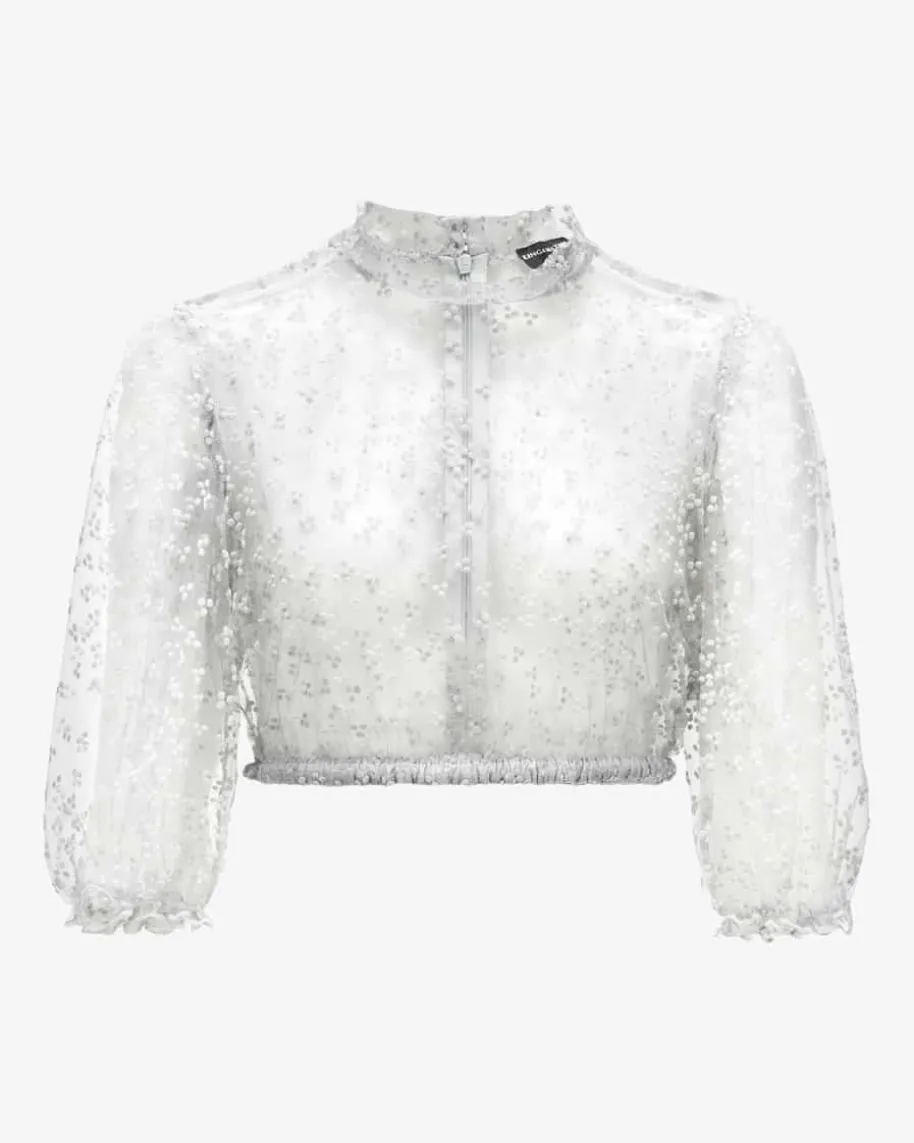 Evi Dirndlbluse Transparent