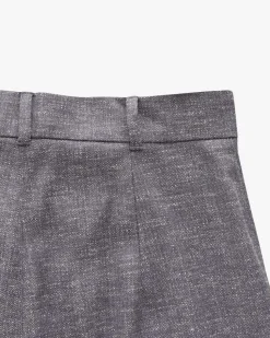 Eziana Hose aus Schurwoll-Leinen-Mix