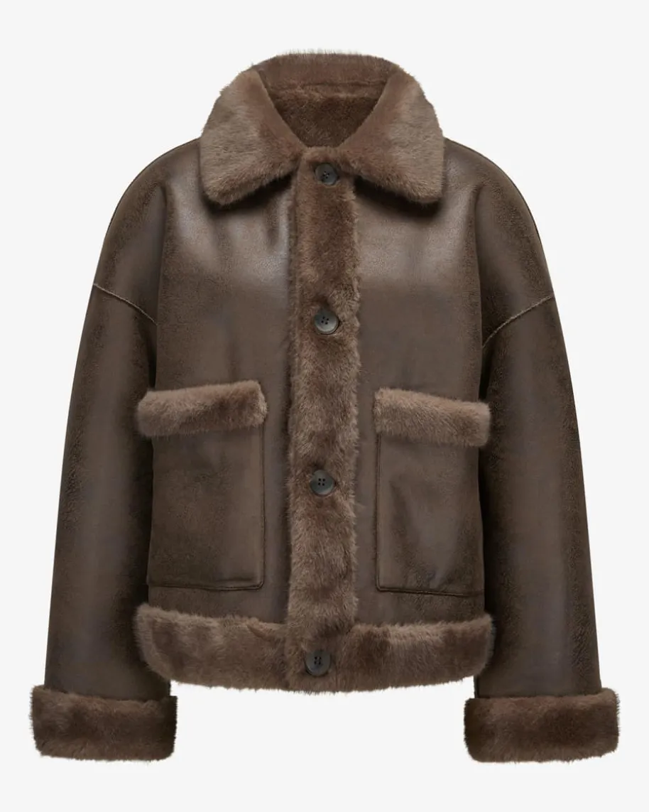 Faje Wende-Kunstfelljacke