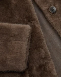 Faje Wende-Kunstfelljacke