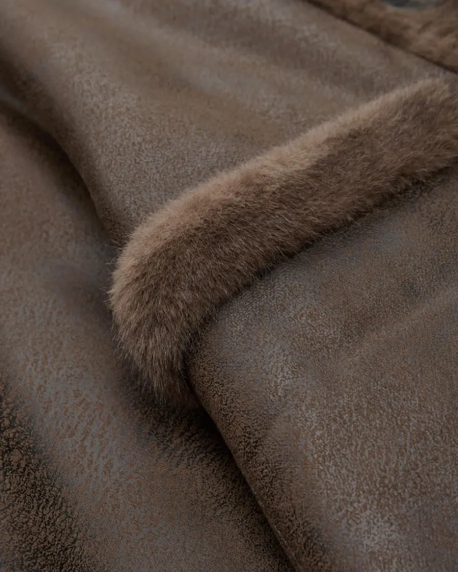 Faje Wende-Kunstfelljacke