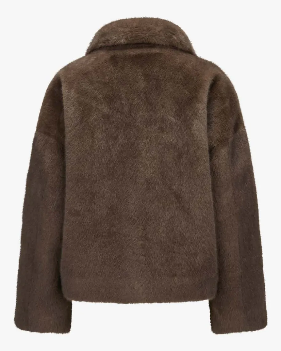 Faje Wende-Kunstfelljacke