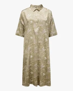 Fancy Seiden-Blusenkleid