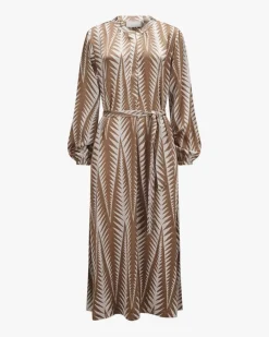 Farus Seiden-Tunikakleid