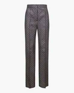 Fauna Hose aus Seide