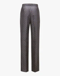 Fauna Hose aus Seide