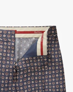 Fauna Hose aus Seide