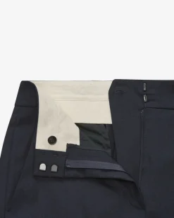 Flanellhose aus Schurwoll-Mix