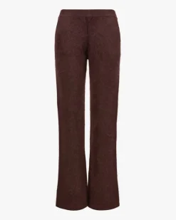 Fluffy Statement Strickhose aus Schurwoll-Cashmere-Mix