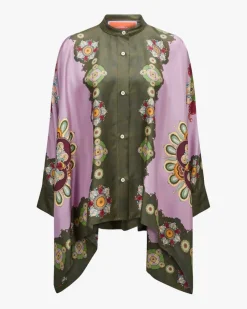 Foulard Seidenbluse
