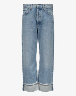 Fran 7/8-Jeans Low Slung Easy Straight