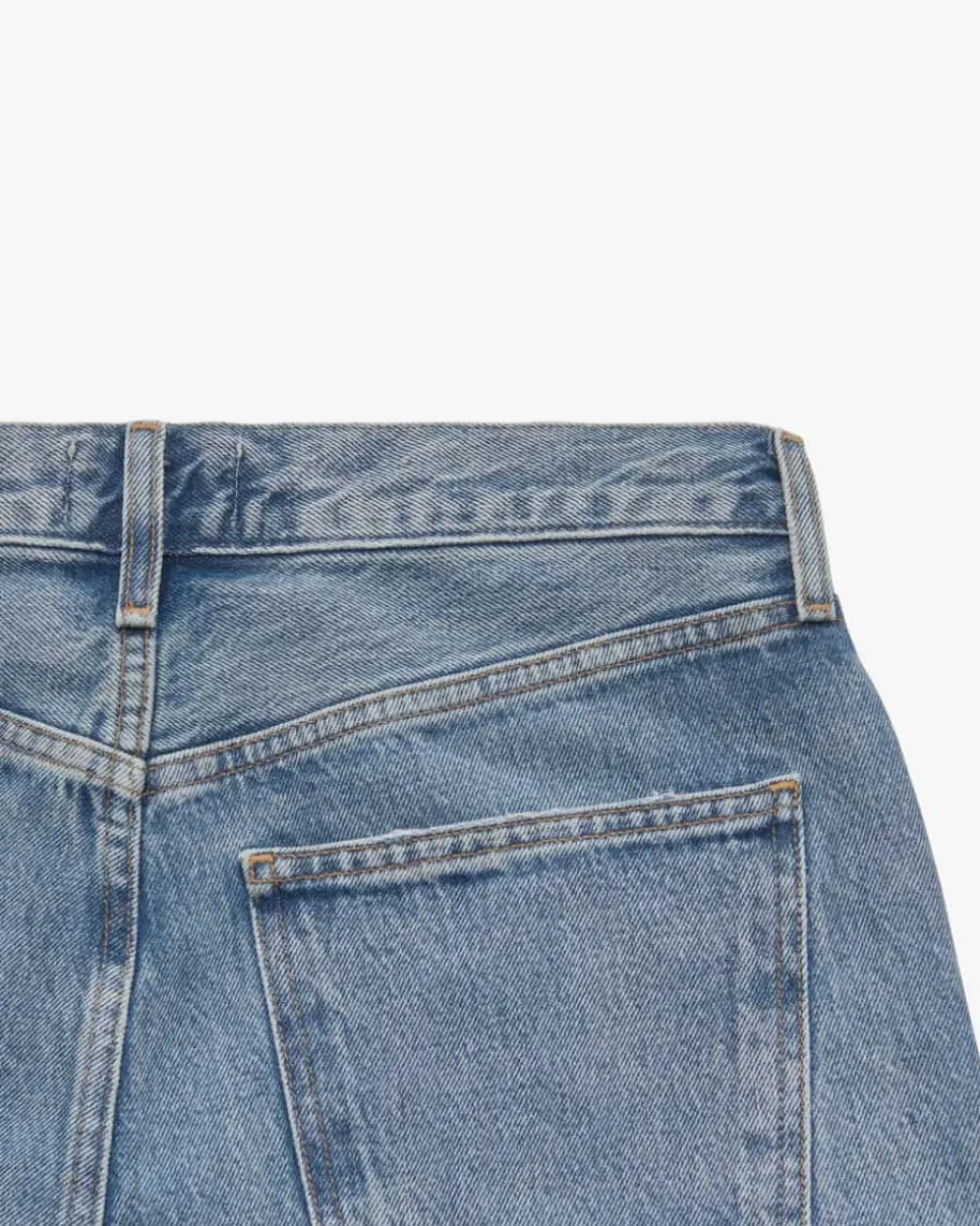 Fran 7/8-Jeans Low Slung Easy Straight