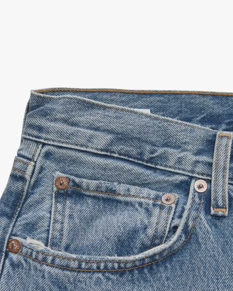 Fran 7/8-Jeans Low Slung Easy Straight