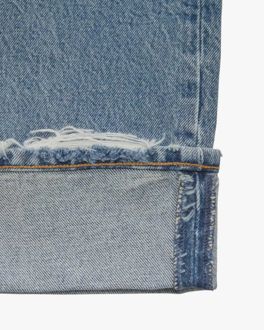 Fran 7/8-Jeans Low Slung Easy Straight