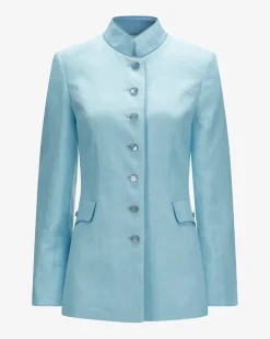 Genf Leinen-Trachtenblazer