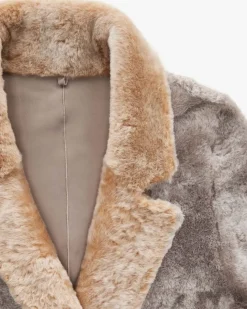Goli Wende-Lammfellmantel