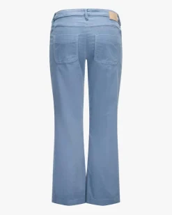 Guenda 7/8-Samthose aus Baumwoll-Mix