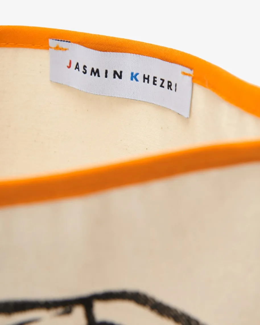 Handbemalte Canvas-Tasche