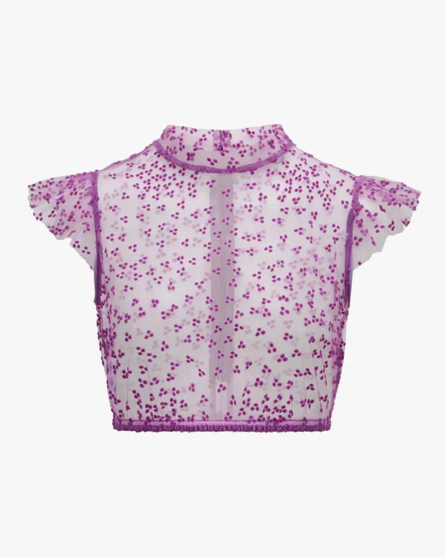 Heiki Dirndlbluse semi-transparent