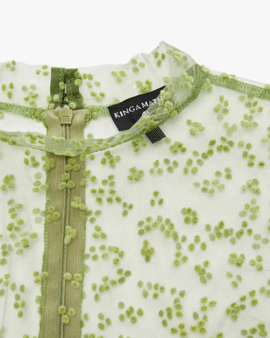 Heiki Dirndlbluse semi-transparent