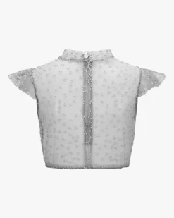 Heiki Dirndlbluse semi-transparent