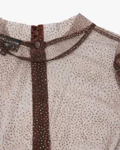 Heiki Dirndlbluse Transparent