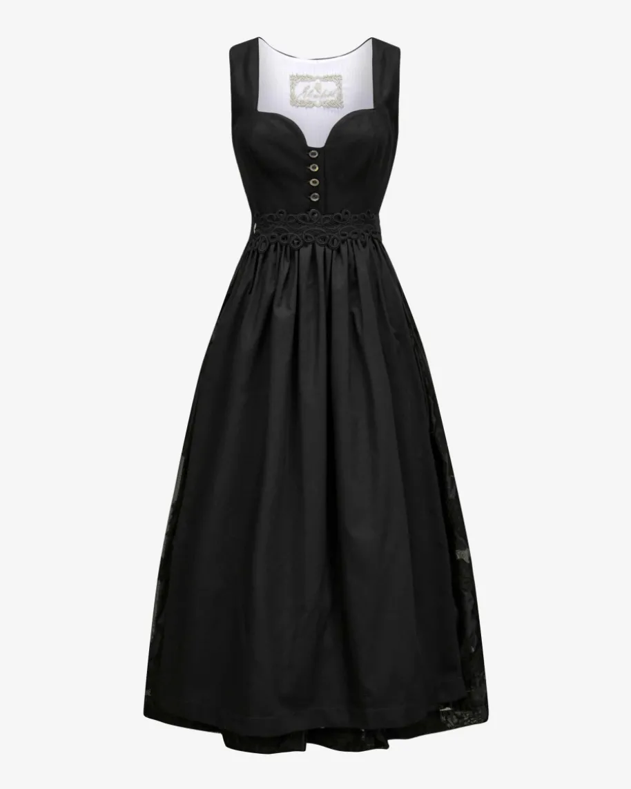 Helene Midi-Dirndl mit Schürze