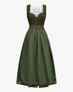 Helene Midi-Dirndl mit Schürze