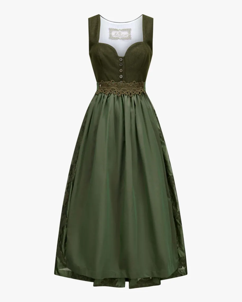 Helene Midi-Dirndl mit Schürze