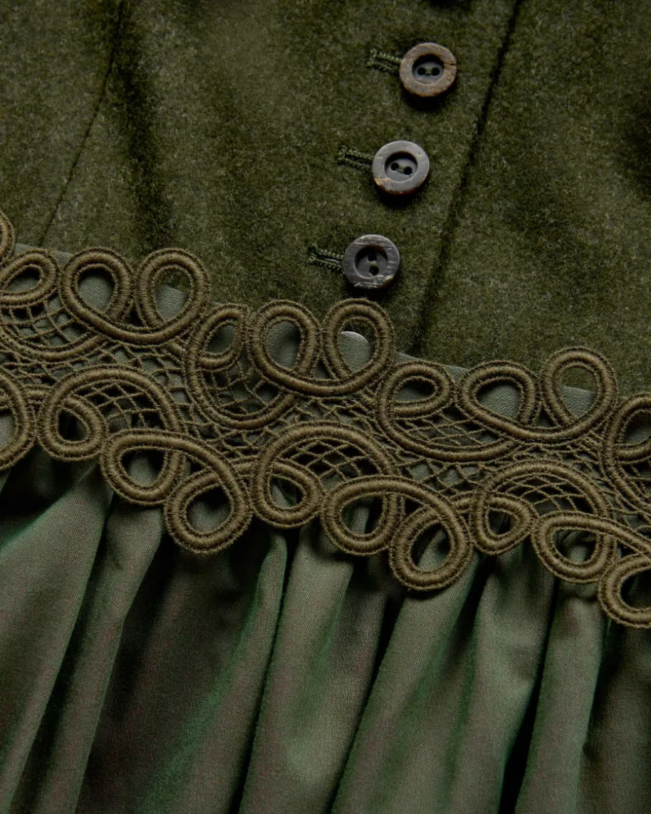 Helene Midi-Dirndl mit Schürze