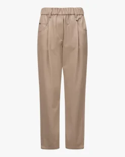 7/8-Hose aus Baumwoll-Mix