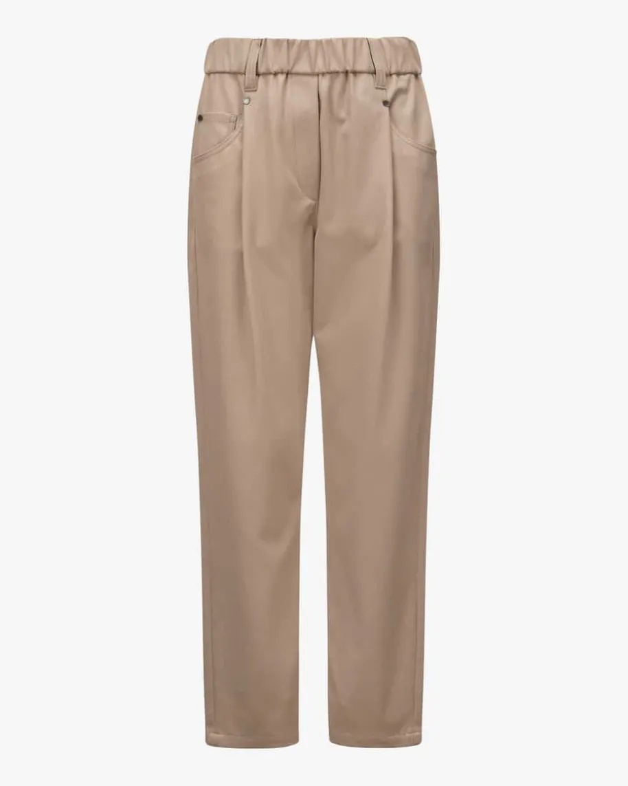 7/8-Hose aus Baumwoll-Mix