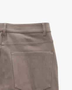 7/8-Hose aus Baumwoll-Mix