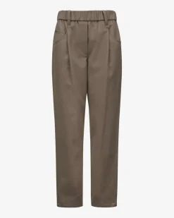 7/8-Hose aus Baumwoll-Mix