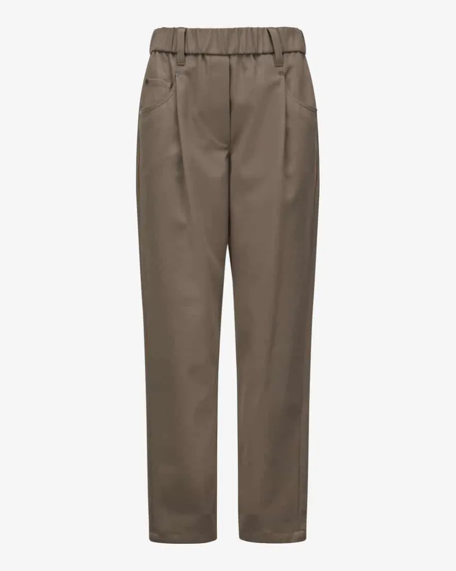 7/8-Hose aus Baumwoll-Mix