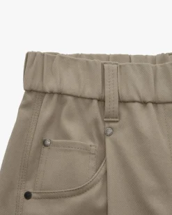 7/8-Hose aus Baumwoll-Mix