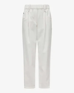 7/8-Hose aus Baumwoll-Mix