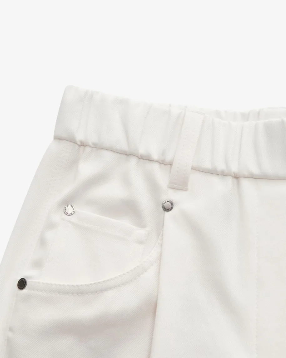 7/8-Hose aus Baumwoll-Mix